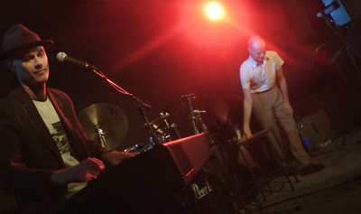 Tony Williams and Dennis Clare